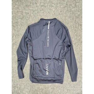 New Wulibike Cycling Jersey Women's Sz S  Long Sleeve Zip-Up Biking Jersey Shirt